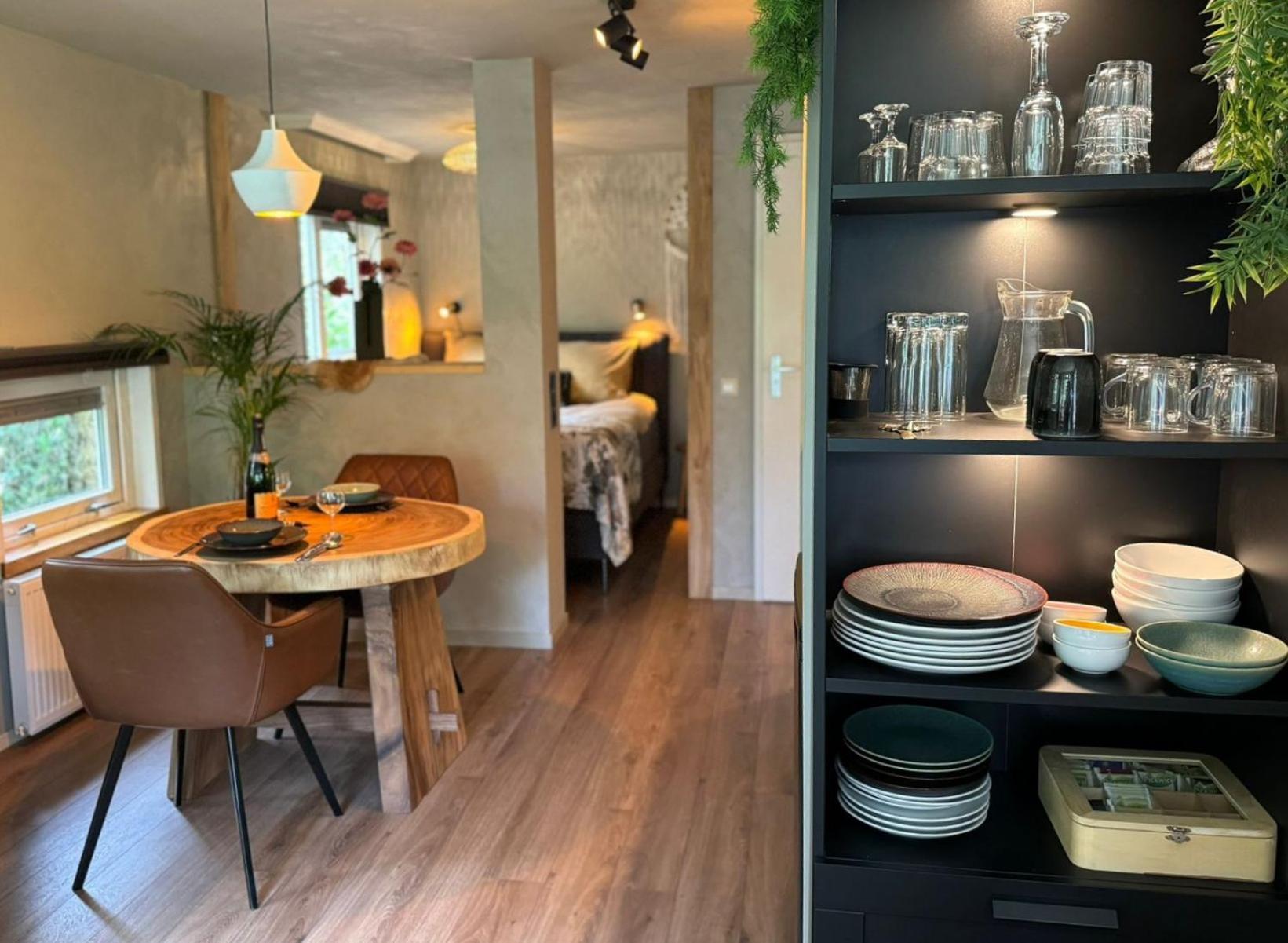 Sfeervol Chalet De Dassenburcht Emst Ngoại thất bức ảnh